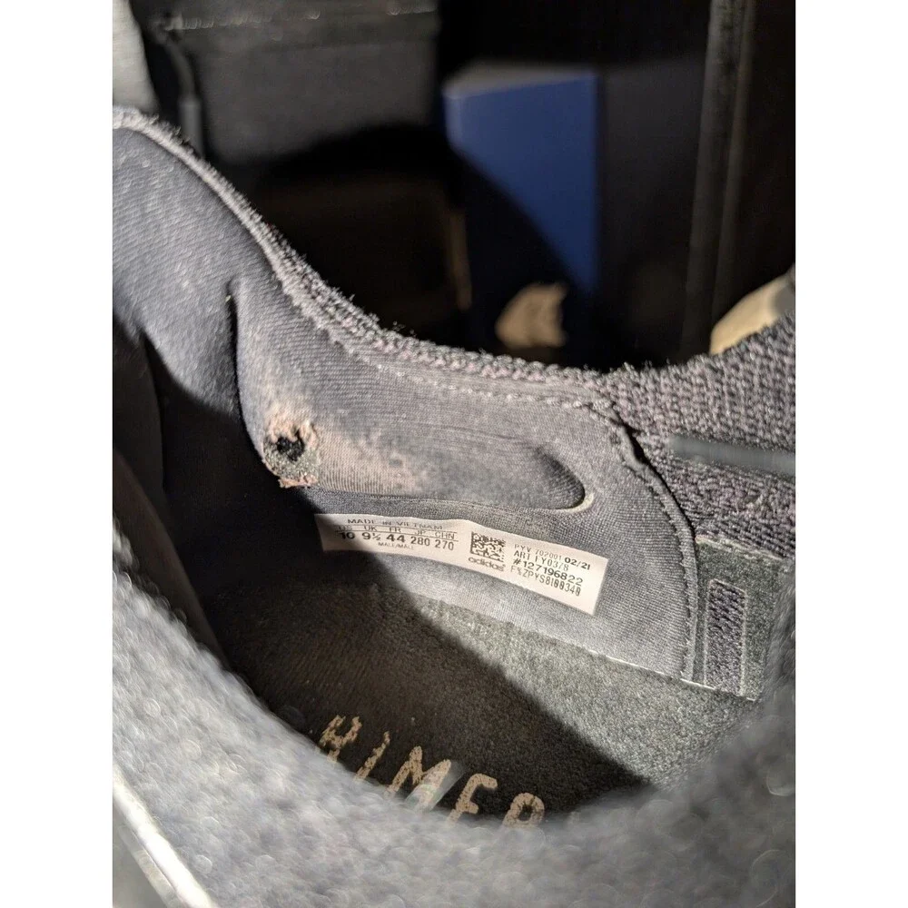 Size 10 - Men's adidas UltraBoost 21 Core Black